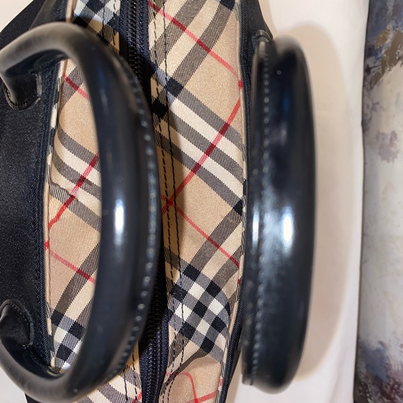 Authentic Burberry Blue Label Small Tote Purse - Picture 8 of 15